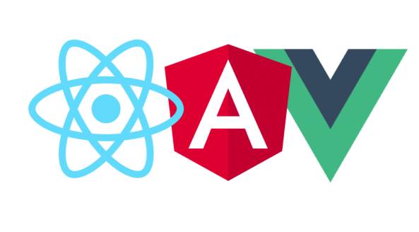 React, angular e vue